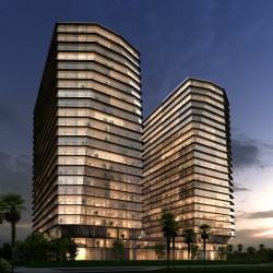 Unidade no condomínio em construção duo stile residenziale (barra bonita - recreio dos bandeirantes) com 03 quartos e 119,34 m2. previsão de entrega: 